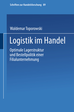 Logistik im Handel von Toporowski,  Waldemar
