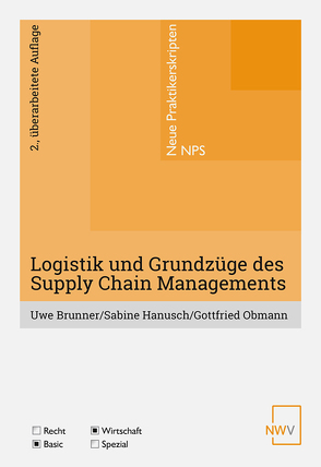 Logistik und Grundzüge des Supply Chain Managements von Brunner,  Uwe, Hanusch,  Sabine, Obmann,  Gottfried