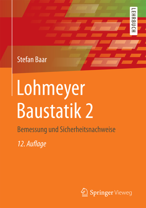 Lohmeyer Baustatik 2 von Baar,  Stefan