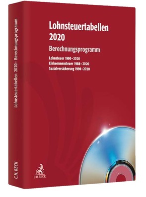 Lohnsteuertabellen 2020 CD-ROM