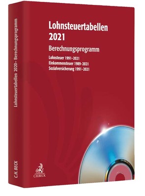 Lohnsteuertabellen 2021 CD-ROM