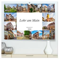 Lohr am Main Impressionen (hochwertiger Premium Wandkalender 2024 DIN A2 quer), Kunstdruck in Hochglanz von Meutzner,  Dirk