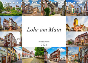 Lohr am Main Impressionen (Tischkalender 2023 DIN A5 quer) von Meutzner,  Dirk