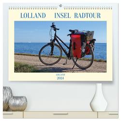 Lolland Insel Radtour = Projekt # 330 (hochwertiger Premium Wandkalender 2024 DIN A2 quer), Kunstdruck in Hochglanz