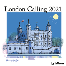 London Calling 2021 – Wand-Kalender – Broschüren-Kalender – 30×30 – 30×60 geöffnet