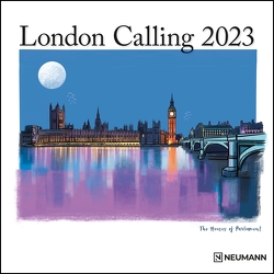 London Calling 2023 – Wand-Kalender – Broschüren-Kalender – 30×30 – 30×60 geöffnet