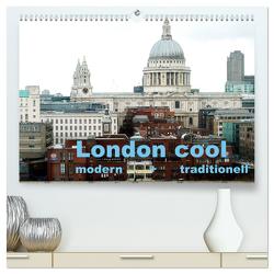 London cool – modern + traditionell (hochwertiger Premium Wandkalender 2024 DIN A2 quer), Kunstdruck in Hochglanz von NBS,  NBS