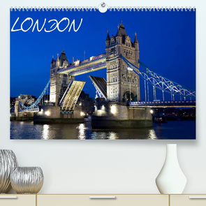 LONDON (Premium, hochwertiger DIN A2 Wandkalender 2023, Kunstdruck in Hochglanz) von Schonnop,  Juergen