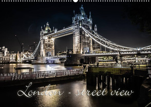 London – street view (CH-Version) (Wandkalender 2023 DIN A2 quer) von Schöb,  Monika, www.yourpagemaker.de, YOUR pageMaker,  ©