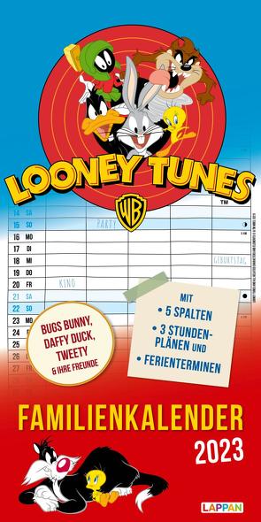 Looney Tunes Familienplaner 2023 von Lappan Verlag