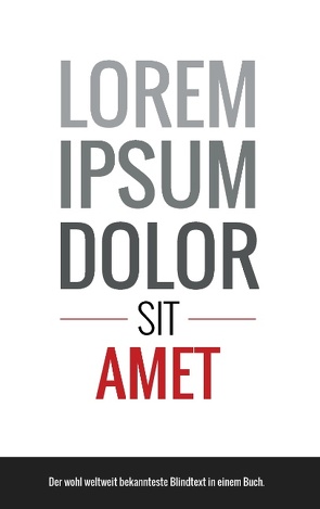 Lorem Ipsum von Müller,  Timo