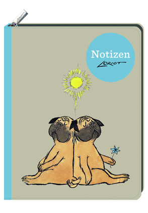 Loriot – Notizbuch Mops von Loriot