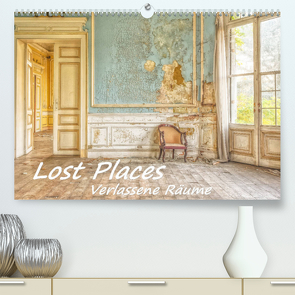 Lost Places – Verlassene Räume (Premium, hochwertiger DIN A2 Wandkalender 2023, Kunstdruck in Hochglanz) von Hackstein,  Bettina