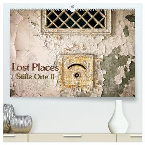 Lostplaces Stille Orte II (hochwertiger Premium Wandkalender 2024 DIN A2 quer), Kunstdruck in Hochglanz von Adams Lensviper,  Heribert