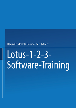 Lotus 1–2–3 Software Training von Krusekopf,  Detlef