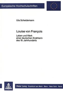 Louise von François von Scheidemann,  Uta