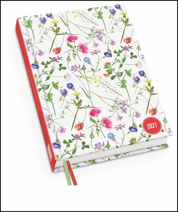 Lovely Flowers Taschenkalender 2021 ‒ Turnowsky-Design ‒ Terminplaner mit Wochenkalendarium ‒ Format 11,3 x 16,3 cm