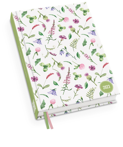 Lovely Flowers Taschenkalender 2023 – Blumen-Design – Terminplaner mit Wochenkalendarium – Format 11,3 x 16,3 cm