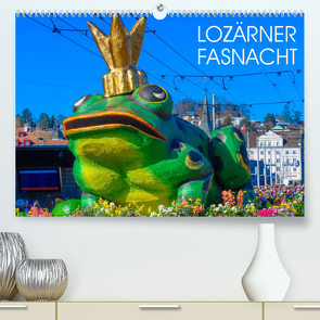 Lozärner Fasnacht (Premium, hochwertiger DIN A2 Wandkalender 2023, Kunstdruck in Hochglanz) von Caumont,  Renaldo