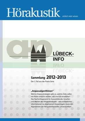 LÜBECK-INFO Sammlung 2012-2013 Anpassalgorithmen von Burmeister,  Volker, Vagt,  Katrin