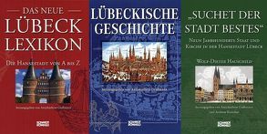 Lübeck-Set 2: Das neue Lübeck-Lexikon u. Lübeckische Geschichte u. Suchet der Stadt Bestes von Grassmann,  Antjekathrin, Kurschat,  Andreas