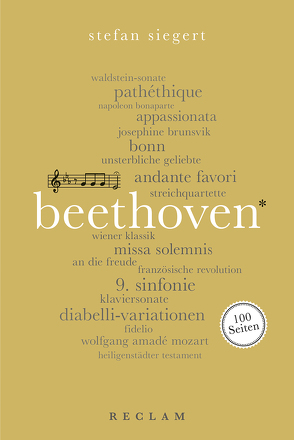 Beethoven. 100 Seiten von Siegert,  Stefan