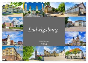 Ludwigsburg Impressionen (Wandkalender 2024 DIN A2 quer), CALVENDO Monatskalender von Meutzner,  Dirk
