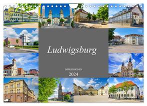 Ludwigsburg Impressionen (Wandkalender 2024 DIN A4 quer), CALVENDO Monatskalender von Meutzner,  Dirk