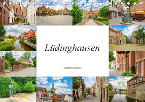 Lüdinghausen Impressionen (Tischkalender 2021 DIN A5 quer) von Meutzner,  Dirk