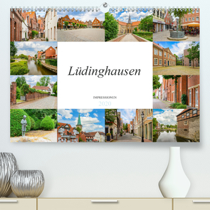 Lüdinghausen Impressionen (Premium, hochwertiger DIN A2 Wandkalender 2020, Kunstdruck in Hochglanz) von Meutzner,  Dirk