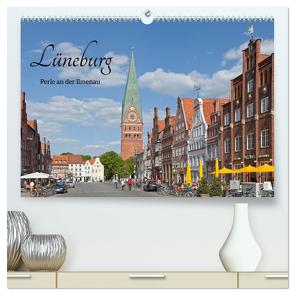 Lüneburg – Perle an der Ilmenau (hochwertiger Premium Wandkalender 2024 DIN A2 quer), Kunstdruck in Hochglanz von Kuttig,  Siegfried