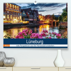 Lüneburg (Premium, hochwertiger DIN A2 Wandkalender 2023, Kunstdruck in Hochglanz) von TimosBlickfang