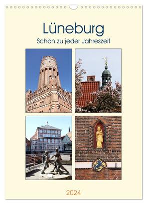 Lüneburg, schön zu jeder Jahreszeit (Wandkalender 2024 DIN A3 hoch), CALVENDO Monatskalender von Bagunk,  Anja