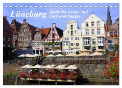 Lüneburg – Stadt der Giebel und Fachwerkhäuser (Tischkalender 2024 DIN A5 quer), CALVENDO Monatskalender von Reupert,  Lothar
