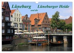 Lüneburg und die Lüneburger Heide (Wandkalender 2024 DIN A3 quer), CALVENDO Monatskalender von Reupert,  Lothar