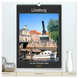 Lüneburg, von der schönsten Seite (hochwertiger Premium Wandkalender 2024 DIN A2 hoch), Kunstdruck in Hochglanz von Reupert,  Lothar