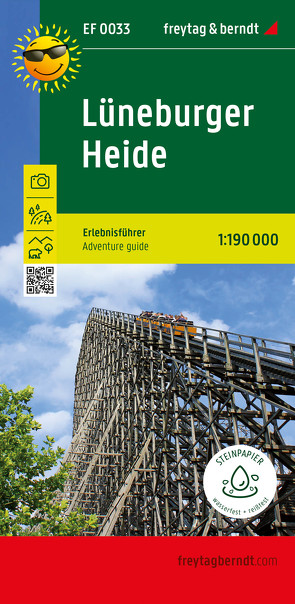 Lüneburger Heide, Erlebnisführer 1:190.000, freytag & berndt, EF 0033