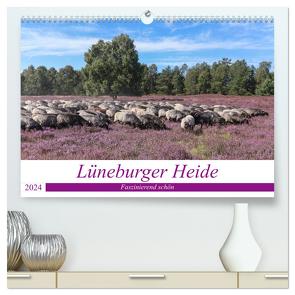 Lüneburger Heide – Faszinierend schön (hochwertiger Premium Wandkalender 2024 DIN A2 quer), Kunstdruck in Hochglanz von Nack,  Heike