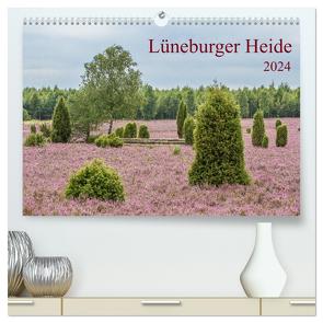 Lüneburger Heide (hochwertiger Premium Wandkalender 2024 DIN A2 quer), Kunstdruck in Hochglanz von Leonhardy,  Thomas