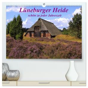 Lüneburger Heide – schön zu jeder Jahreszeit (hochwertiger Premium Wandkalender 2024 DIN A2 quer), Kunstdruck in Hochglanz von Reupert,  Lothar