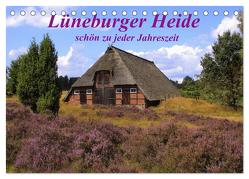 Lüneburger Heide – schön zu jeder Jahreszeit (Tischkalender 2024 DIN A5 quer), CALVENDO Monatskalender von Reupert,  Lothar