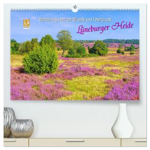 Lüneburger Heide – Wanderung rund um Wilsede und Totengrund (hochwertiger Premium Wandkalender 2024 DIN A2 quer), Kunstdruck in Hochglanz von LianeM,  LianeM