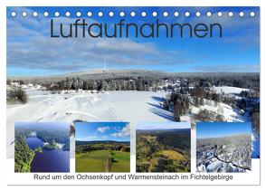 Luftaufnahmen rund um den Ochsenkopf (Tischkalender 2024 DIN A5 quer), CALVENDO Monatskalender von Werner-Ney,  S.