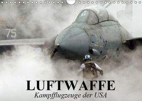Luftwaffe. Kampfflugzeuge der USA (Wandkalender 2019 DIN A4 quer) von Stanzer,  Elisabeth