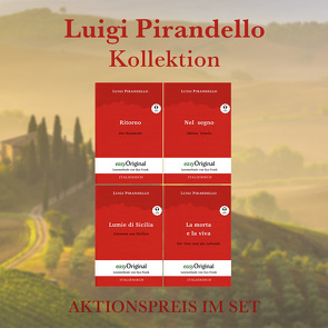 Luigi Pirandello Kollektion (mit kostenlosem Audio-Download-Link) von Frank,  Ilya, Giese,  Anja, Leinen,  Anne, Pirandello,  Luigi, Trunk,  Katharina