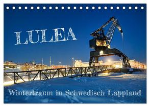 Lulea – Wintertraum in Schwedisch Lappland (Tischkalender 2024 DIN A5 quer), CALVENDO Monatskalender von Becker,  Bernd