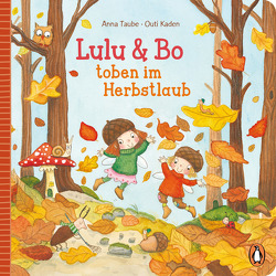 Lulu & Bo toben im Herbstlaub von Kaden,  Outi, Taube,  Anna