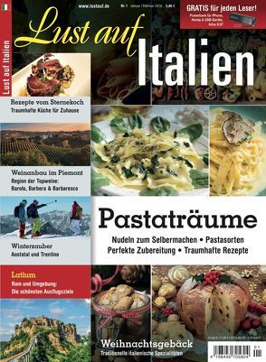 Lust auf Italien – Pastaträume 1/2016