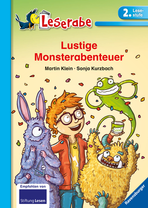 Lustige Monsterabenteuer – Leserabe 2. Klasse – Erstlesebuch für Kinder ab 7 Jahren von Klein,  Martin, Kurzbach,  Sonja