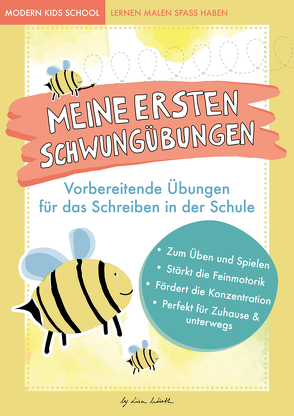 Lustige Schwungübungen – Übungsheft zur Stärkung der Feinmotorik und Konzentration von Wirth,  Lisa